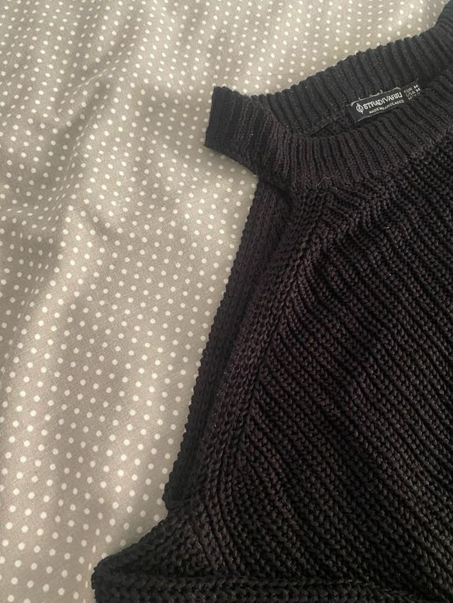 Jersey Stradivarius Negro