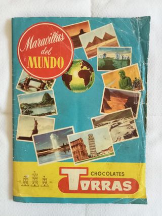 Álbum Cromos Maravillas del Mundo Torras Completo 