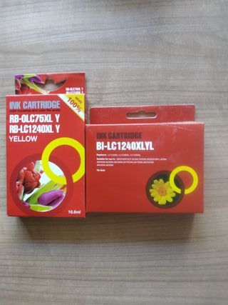 Cartuchos Tinta Brother LC1240XL Y (Amarillo)