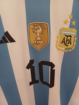 Camiseta Argentina Messi Mundial 2022