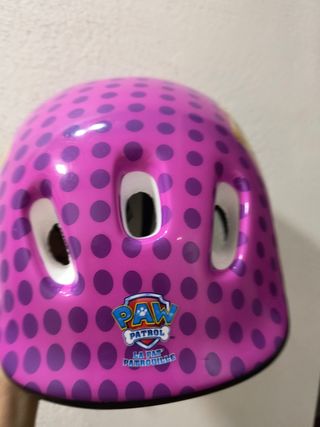 Casco bici niña Paw Patrol Talla S