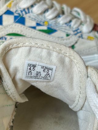 Zapatillas Vans 36, Old Skool Eco Theory Tapered 