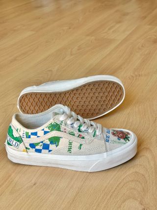 Zapatillas Vans 36, Old Skool Eco Theory Tapered 