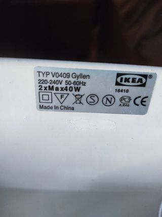 Aplique de techo o pared Gyllen