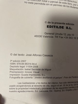 Introducción al Griego Clásico. 1º y 2º Bach.