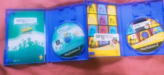 Singstar La Edad de Oro y Pop Hits PS2