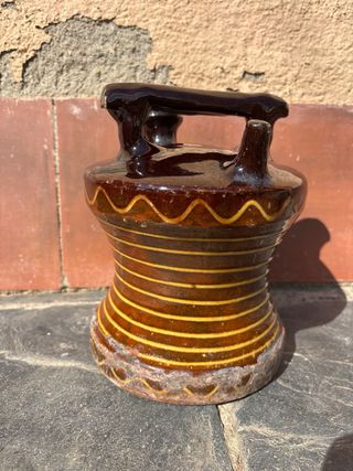 Antiguo botijo de barco : cerámica