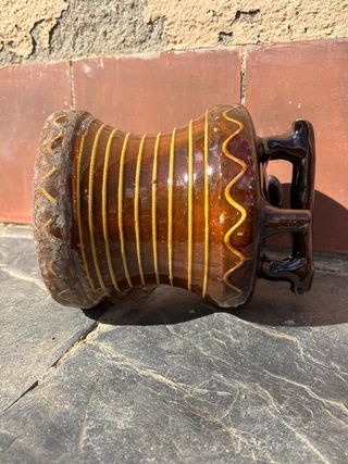 Antiguo botijo de barco : cerámica
