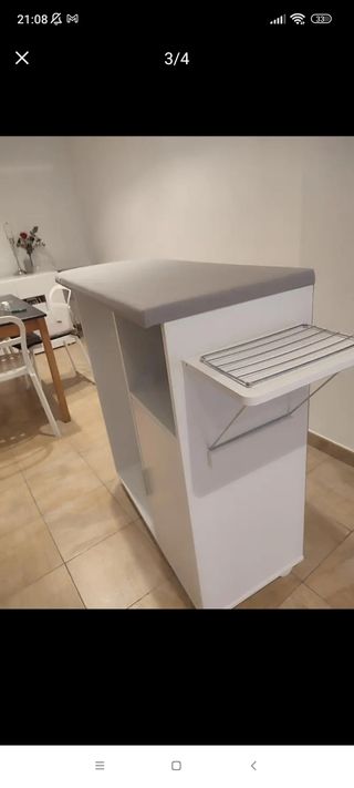 Mueble Planchador con almacenaje