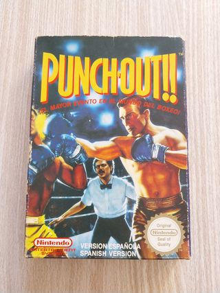 PUNCH OUT PAL ESPAÑA NINTENDO NES 
