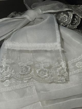 Vestido Nancy Comunión Blanco con Accesorios