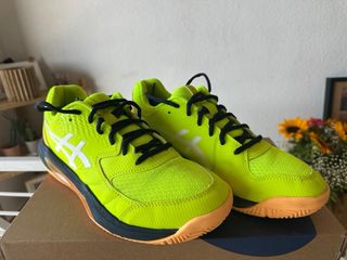 Zapatillas pádel Asics amarillas