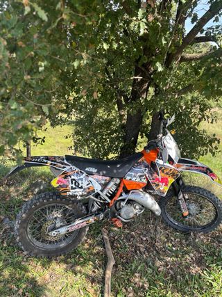 KTM EXC 125 2t 125cc 2001 MATRICULADA! (Itv-3300€)
