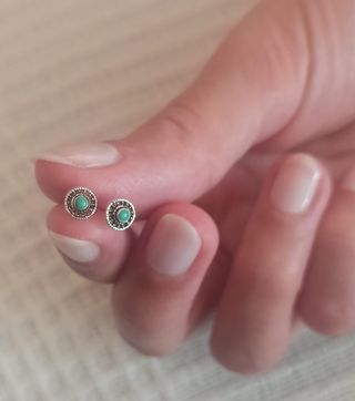 Pendientes "mini" de plata