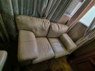 Conjunto Muebles Salón Madera Oscura Clásico