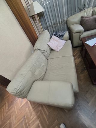 Conjunto Muebles Salón Madera Oscura Clásico
