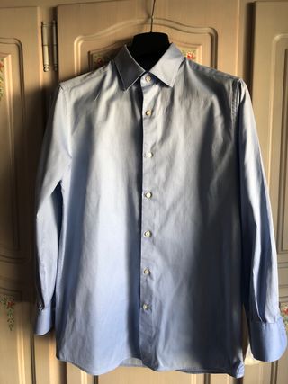 Camisa azul Massimo Dutti