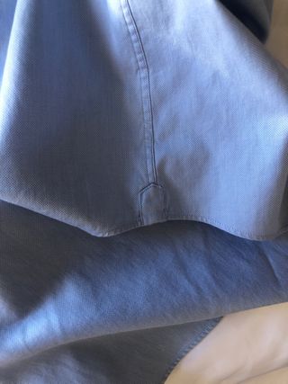 Camisa azul Massimo Dutti