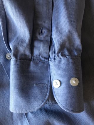Camisa azul Massimo Dutti