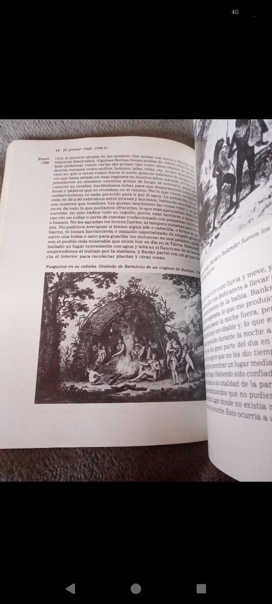 Los viajes del Capitán Cook.