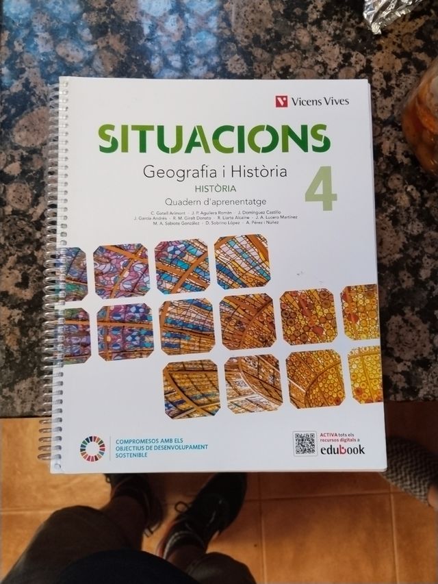 Situacions 4. Geografia i Història. Quadern d'a...