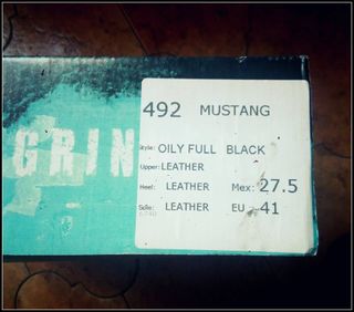 Stivali Grinders Mustang N. 41