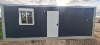 Caseta oficina/obra modular en Ibiza