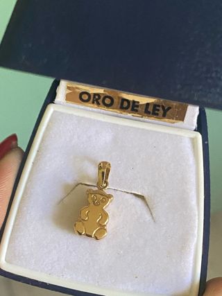 Colgante Oso Oro 18k