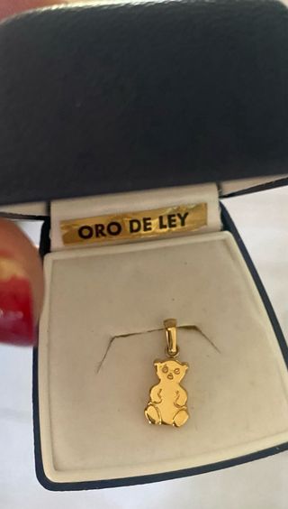Colgante Oso Oro 18k