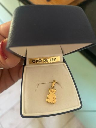 Colgante Oso Oro 18k