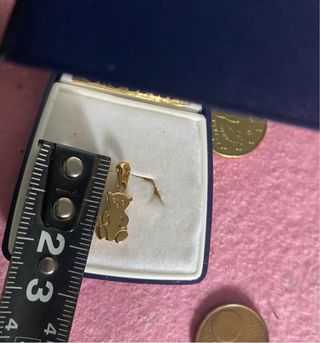 Colgante Oso Oro 18k