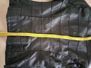 Giacca donna similpelle OUSEN nera