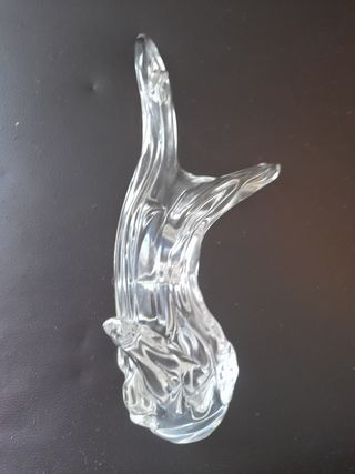 Figura de cristal decorativa