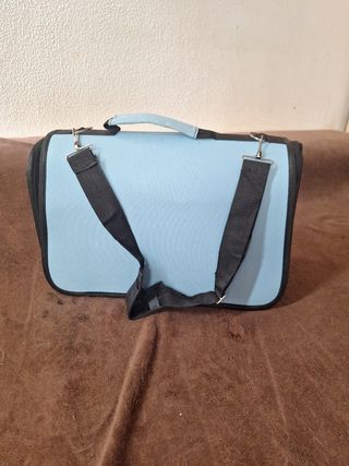 Transportín Mascota Azul.