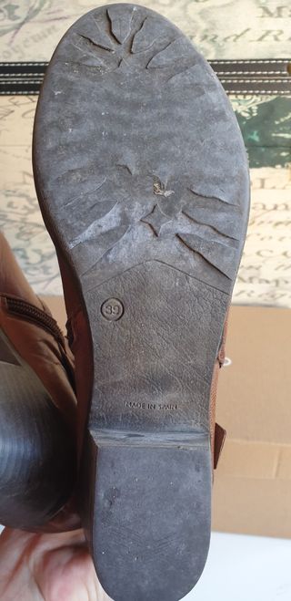 BOTINES PIEL MARRÓN