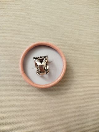 Anello Argento Ametiste e Perle