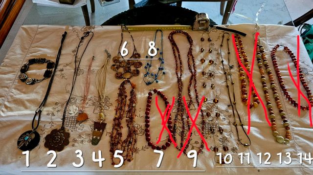 Lote 29 Collares Bisutería