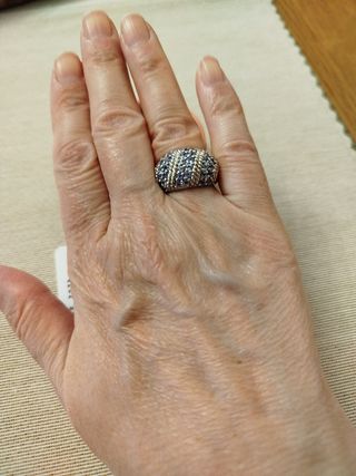 Anello Argento 925 con Tanzaniti