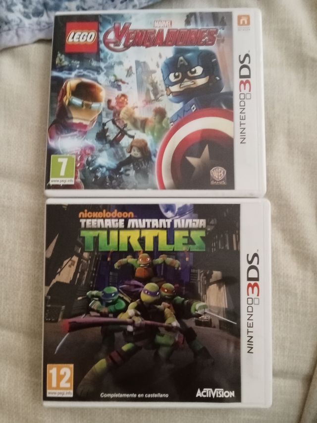 LEGO Marvel Vengadores y TMNT 3DS