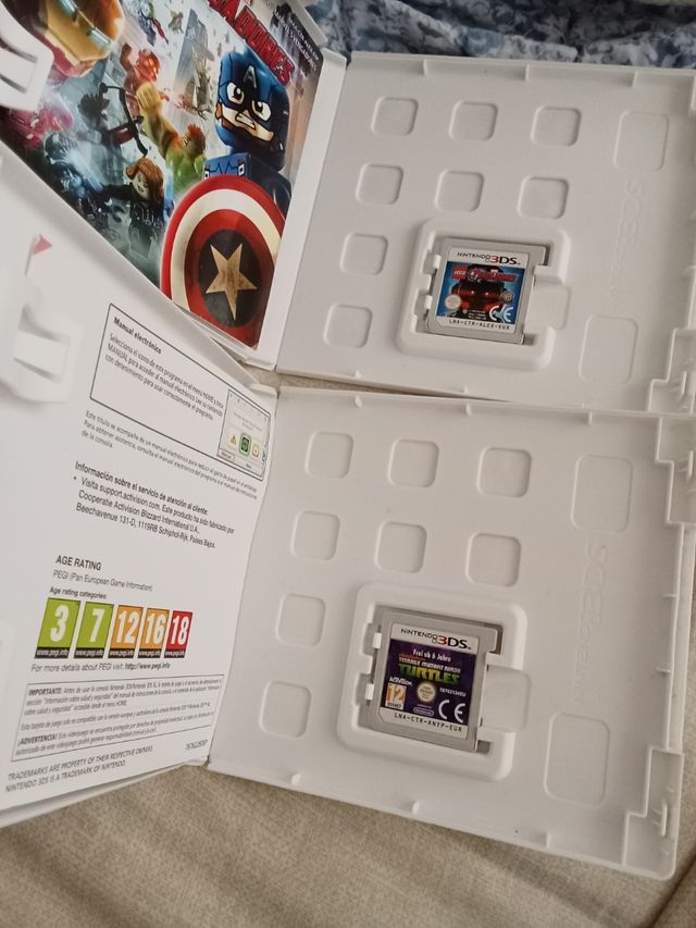 LEGO Marvel Vengadores y TMNT 3DS