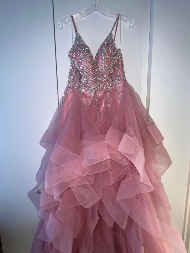 Vestido de fiesta Zazabella Dazzling volantes