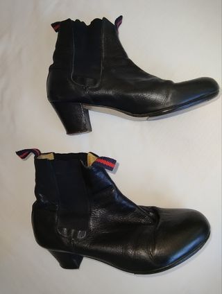 Botas de flamenco negras