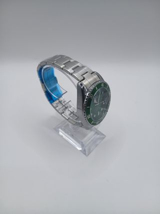Reloj LIGE Verde y Plateado
