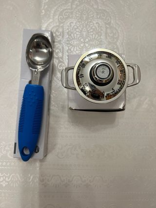 Set cucchiaio da gelato e timer da cucina AMC
