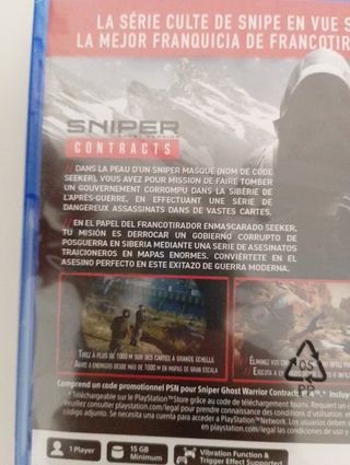 LIQUIDACIÓN. PRECINTADO. Sniper Ghost Warrior 