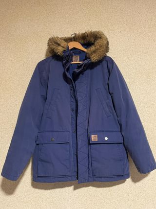 Parka Carhartt WIP Kenway Azul Vintage Rara