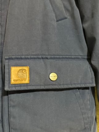 Parka Carhartt WIP Kenway Azul Vintage Rara