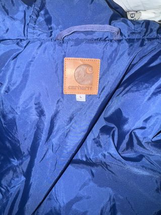 Parka Carhartt WIP Kenway Azul Vintage Rara