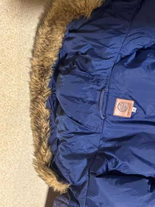 Parka Carhartt WIP Kenway Azul Vintage Rara