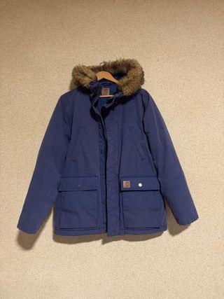 Parka Carhartt WIP Kenway Azul Vintage Rara